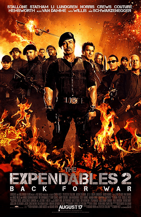 ดูหนังออนไลน์ฟรี ดูหนัง The Expendables 2 (2012) โคตรคน ทีมเอ็กซ์เพนเดเบิ้ล ภาค 2