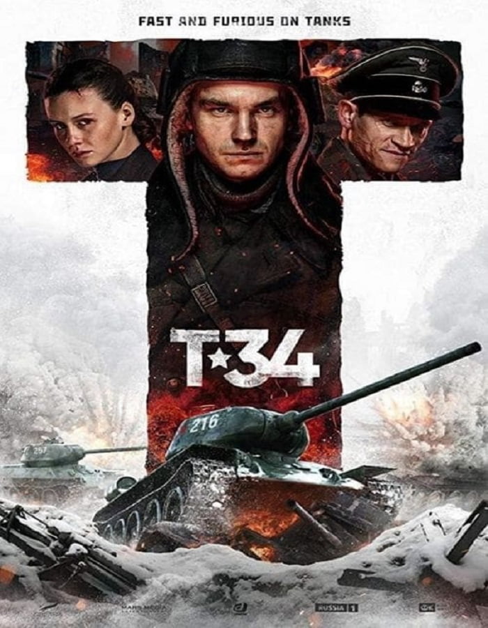 ดูหนังออนไลน์ ดูหนังฟรี T-34 (2018) ยักษ์เหล็กประจัญบาน