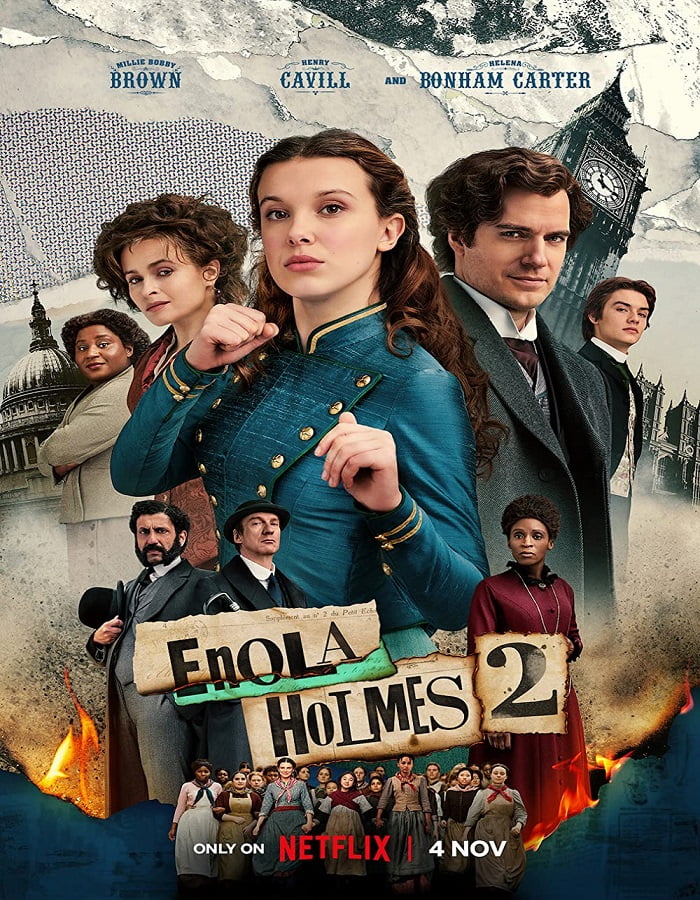 ดูหนังออนไลน์ฟรี ดูหนังฟรี Enola Holmes 2 (2022) เอโนลา โฮล์มส์ 2